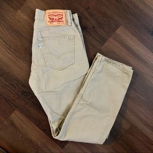Levi’s tan 511 skinny 29x30 skinny jeans